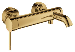 Bateria wannowa jednouchwytowa Grohe Essence New Cool Sunrise Złoty 33624GL1