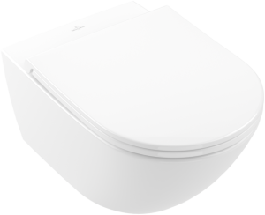 Miska WC podwieszana z deską wolnoopadającą Villeroy&amp;Boch Universo TwistFlush Combi-Pack biały 4670T901