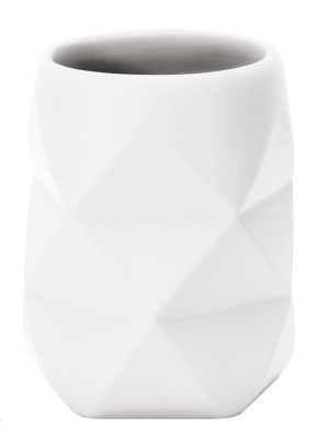 Kleine Wolke Golden Crackle - Kubek łazienkowy White 8431100852