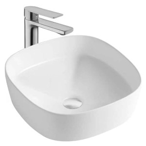 Umywalka nablatowa 37x37 cm Bevisa Serina 37 Square 2600213737SQ
