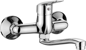 Bateria umywalkowa Deante Boro chrom ścienna BMO_050M