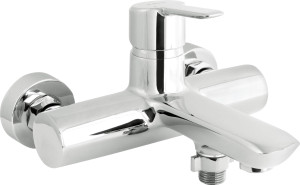 Bateria wannowa ścienna 1-uchwytowa Deante Arnika chrom BQA_010N