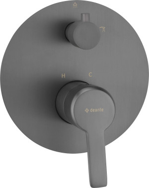 Deante Arnika Bateria wannowo – prysznicowa podtynkowa titanium BQA_D44P