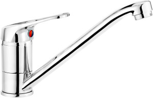 Bateria zlewozmywakowa Deante Lobo chrom stojąca BYU_060M