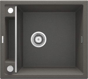 Zlewozmywak granitowy Deante Magnetic antracyt 1 560X500X219, 3,5