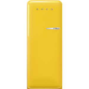 Lodówka wolnostojąca Smeg 50's Style żółta FAB28LYW6
