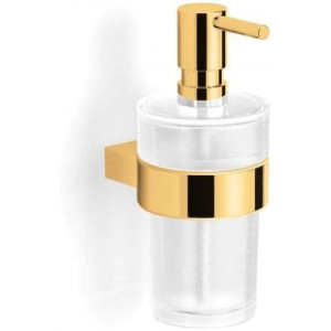 Dozownik do mydła ścienny 250 ml Stella Soul złoty 06.423-G