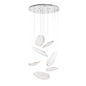 Lampa wisząca MaxLight Empire chrom P0634D