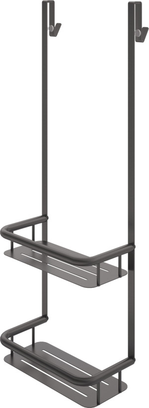 Półka wieszana na kabinę Deante Silia titanium ADI_D54K