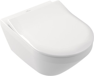 Miska WC Podwieszana Architectura Bezrantowa z Funkcją TWISTFLUSH + Deska Wolnoopadająca Villeroy&amp;Boch 4616CS01