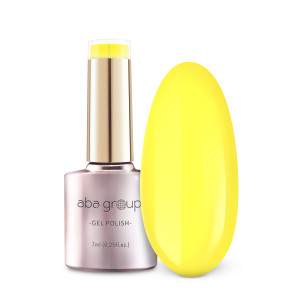 Aba Group Lakier hybrydowy do paznokci Żółty Neon 729 Lemon Volt - 7 ml