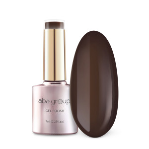 Aba Group Lakier hybrydowy do paznokci Czekoladowy Brązowy 752 Brownie Babe - 7 ml