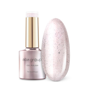 Aba Group Lakier hybrydowy do paznokci Srebrne Konfetti 744 Ice Spice - 7 ml - Elda Beauty