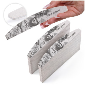 Aba Group Pilník na nehty PŮLMĚSÍC 180/240 Small, SLIM, 50 pcs