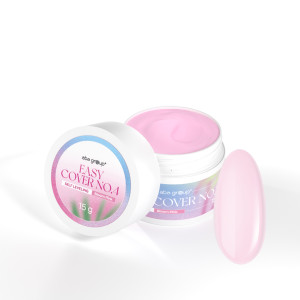Aba Group SELF LEVELING GEL EASY COVER NR 4 Bloom Pink, budovací gel, samovyrovnávací, pudrově růžový, 15 g