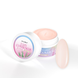Aba Group SELF LEVELING GEL EASY COVER č. 8 Warm Beige, budovací gel, samovyrovnávací, teplá béžová, 15 g