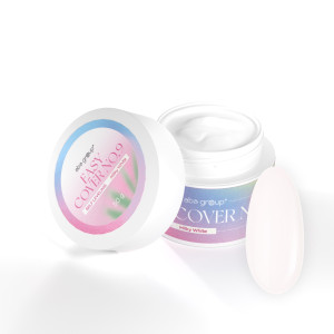 Aba Group SELF LEVELING GEL EASY COVER č. 9 Milky White, budovací gel, samovyrovnávací, mléčně bílá, 50 g