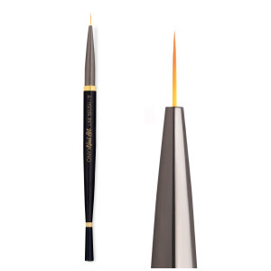 Aba Group Štětec na zdobení ONYX Nail Art Line Brush - 9, černý