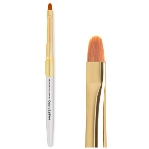 Aba Group Štětec na gel MASTER PRO Round Gel Brush #6, stříbrný