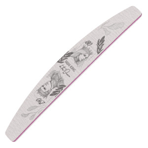 MANI KING Pilník na nehty zebra QUEEN 180/240 standard, 1 ks
