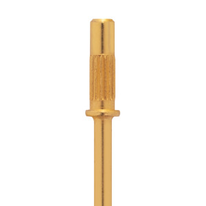 Aba Group Nosič/Mandrel na Brusné Nástavce pro Manikúru 3 mm, Zlatý