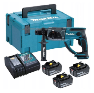 Makita DHR202RTE3 - Młotowiertarka 18V SDS+ (3 akumulatory)