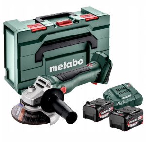METABO W 18 L BL 9-125 - Akumulatorowa szlifierka kątowa 125 MM / 18 V