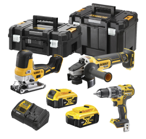DEWALT DCK329P2T - Zestaw Combo DCD796 + DCG405 + DCS335 18V 2x5,0Ah