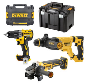 DEWALT DCK327P2T - Zestaw Combo DCD791 + DCG405 + DCH263 2x5.0Ah