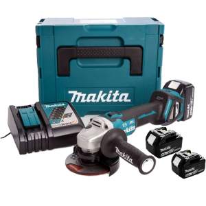 Makita DGA511RT3J - Akumulatorowa Szlifierka kątowa 125mm