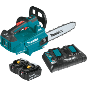 MAKITA DUC356PT2B - Akumulatorowa pilarka łańcuchowa 2x 18 V