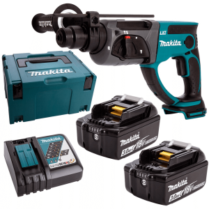 Makita DHR202RFJ - Młotowiertarka 18V SDS+