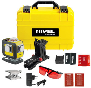 Nivel CL4D-R - Wielozadaniowy laser krzyżowy 4x360°