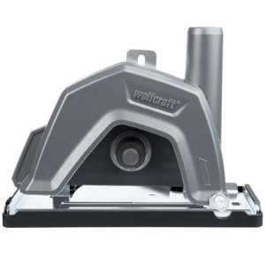 Wolfcraft WF5017000 - Osłona przeciwpyłowa z prowadnicą do szlifierek kątowych