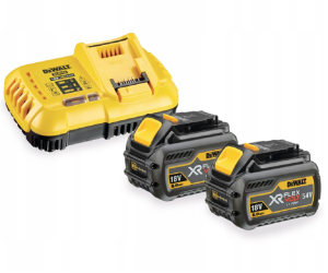 DeWalt DCB118T2 - Zestaw zasilający 18/54V 2x DCB546 2.0 Ah + ładowarka DCB118