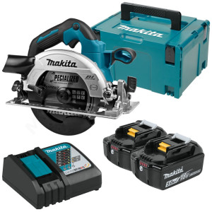 MAKITA DHS660RTJ - Akumulatorowa pilarka tarczowa 165 MM