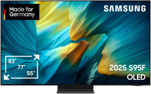 Samsung GQ55S95FATXZG 55 Zoll (138cm), 4K Fernseher 2025, OLED S95F ,4K Quantum HDR