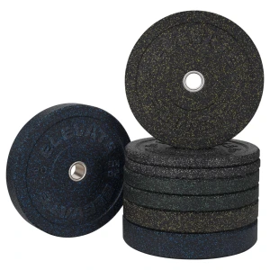 Zestaw obciążeń olimpijskich Bumper Mosaic Pro 100 kg