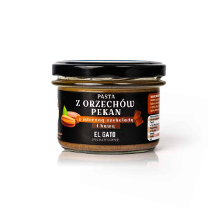 Pasta z orzechów pekan z kawą El Gato