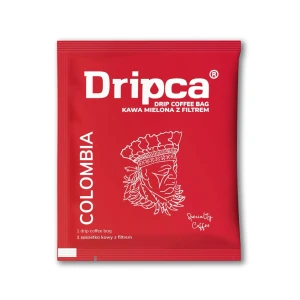 Dripca Kolumbia – kawa w saszetkach drip coffee bag Saszetka