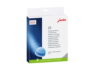 Jura Trójfazowe tabletki czyszczące 25szt