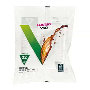 Hario filtry papierowe V60-02 - białe