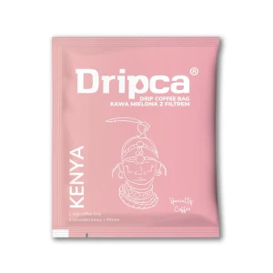 Dripca Kenia - kawa w saszetkach drip coffee bag - Saszetka