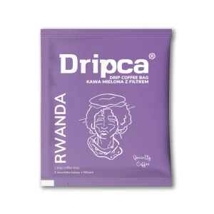 Dripca Rwanda - kawa w saszetkach drip coffee bag - Saszetka