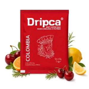 Dripca Kolumbia – kawa mielona w saszetkach drip coffee bag - Saszetka 12g