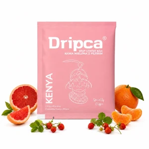 Dripca Kenia - kawa mielona w saszetkach drip coffee bag - Saszetka 12g