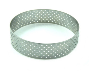 Foremka do tartaletek forma perforowana do pieczenia tarty ring rant średnica 5 cm wysokość 2 cm