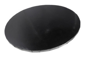 Podkład pod tort 36 cm gruby czarny podkładka pod tort trwały sztywny duży