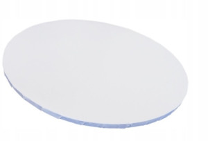 Podkład pod tort 40 cm gruby biały podkładka pod tort trwały sztywny duży