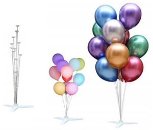 Stojak stelaż na 11 balonów dekoracja wysoki 100 cm